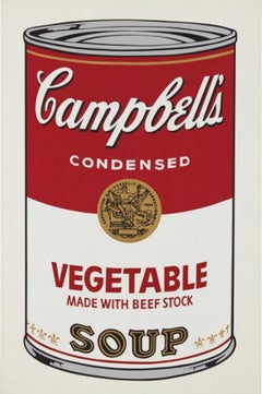Vegetable, from Campbell Soup Andy Warhol