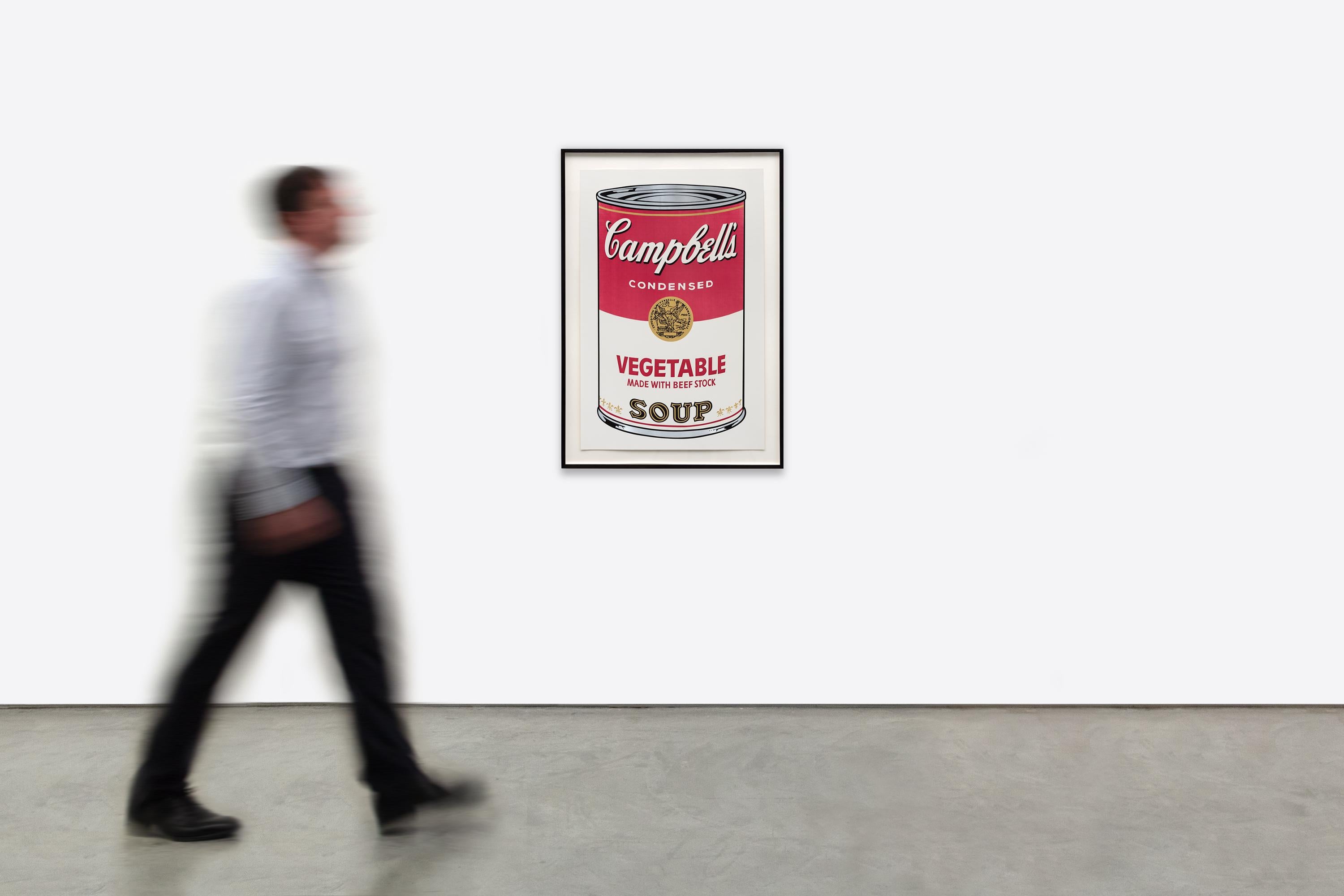 Vegetable Made With Beef Stock - Pop Art Screen Print, 1968 For Sale 6