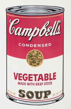 Vegetable Made With Beef Stock - Pop Art Screen Print, 1968