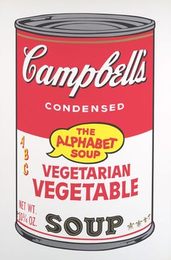 Vegetarian Vegetable, from Campbell's Soup II