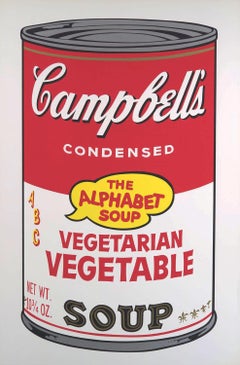 Vegetarian Vegetable, from Campbell's Soup II
