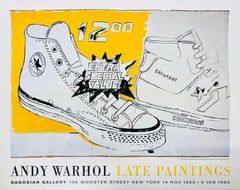 Used Andy Warhol Gagosian Exhibition Poster