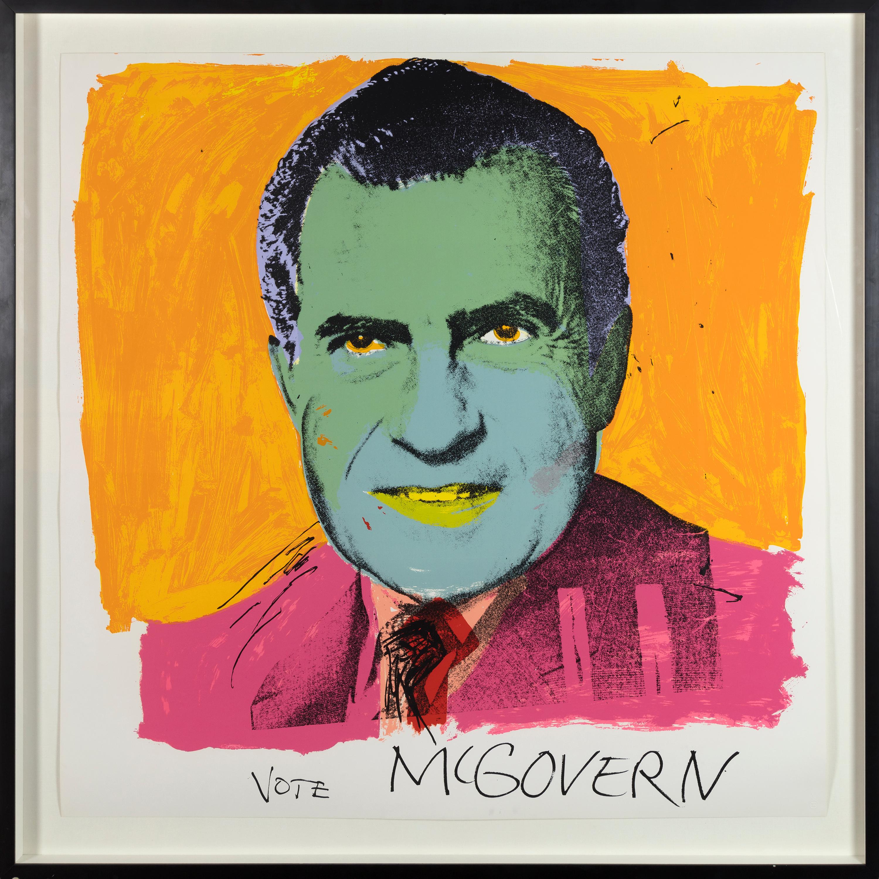 Vote McGovern - Print by Andy Warhol