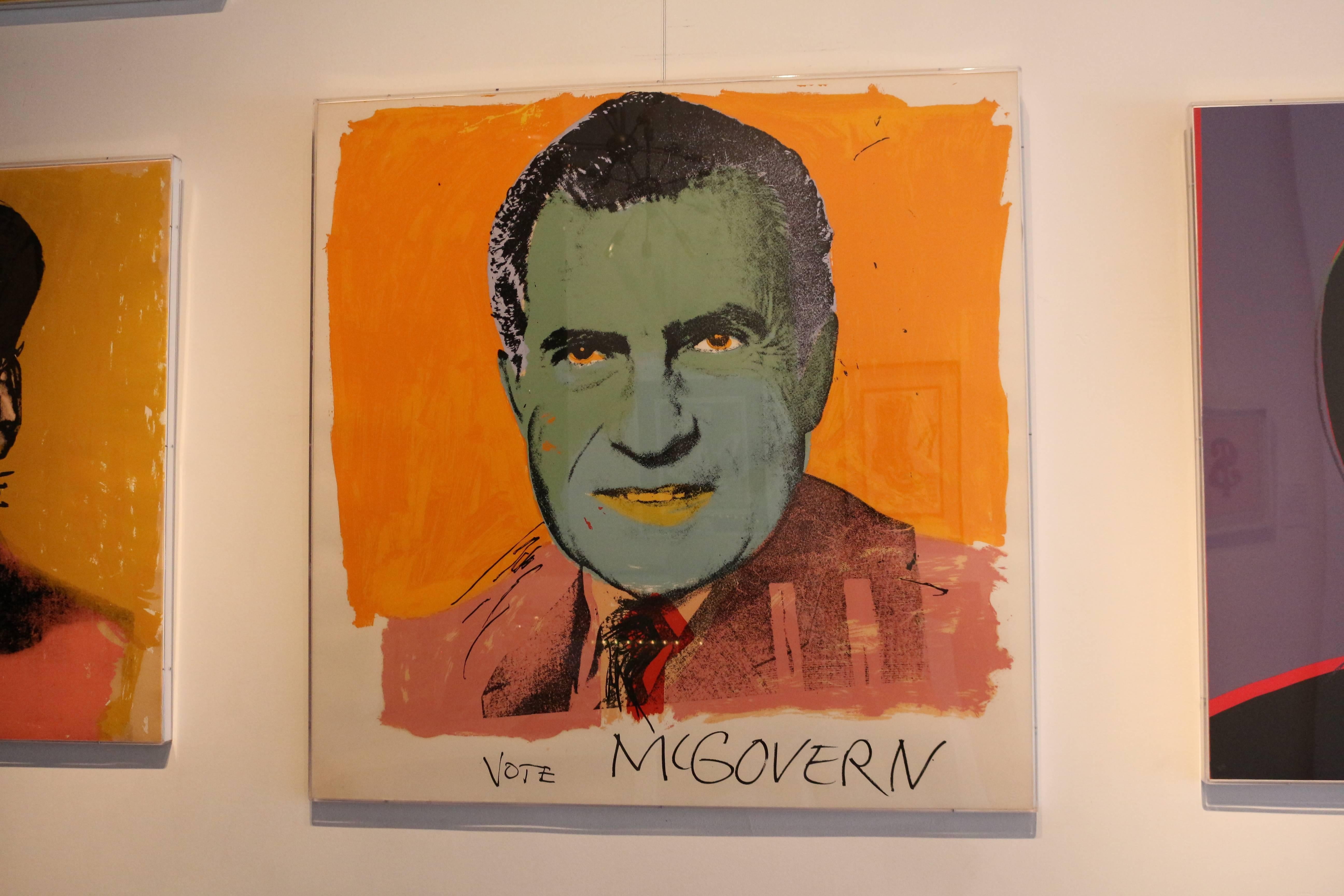 Vote McGovern (FS II.84) - Print by Andy Warhol