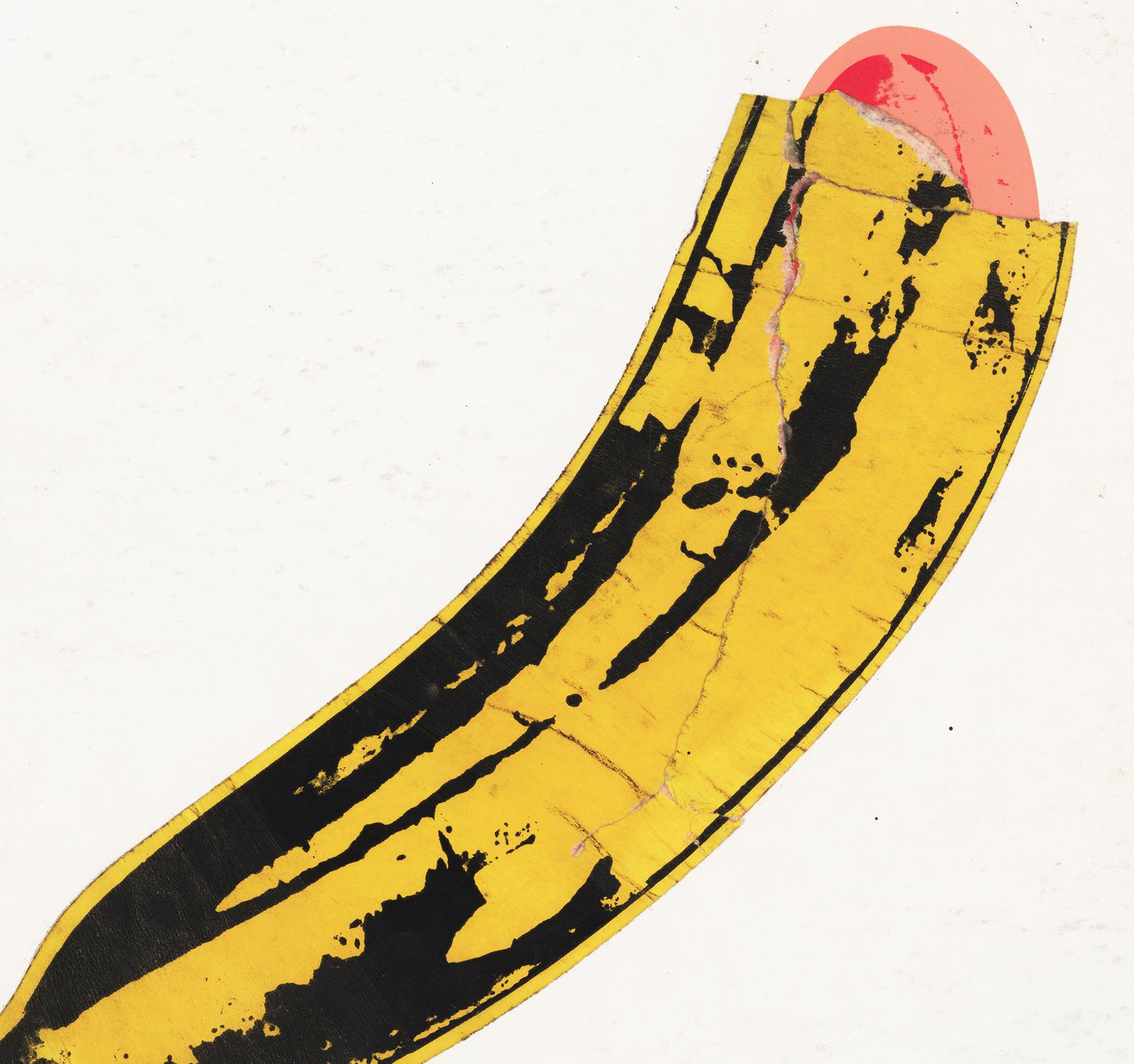 Revêtement banane Warhol : Nico & The Velvet Underground Vinyl Record - Pop Art Print par Andy Warhol