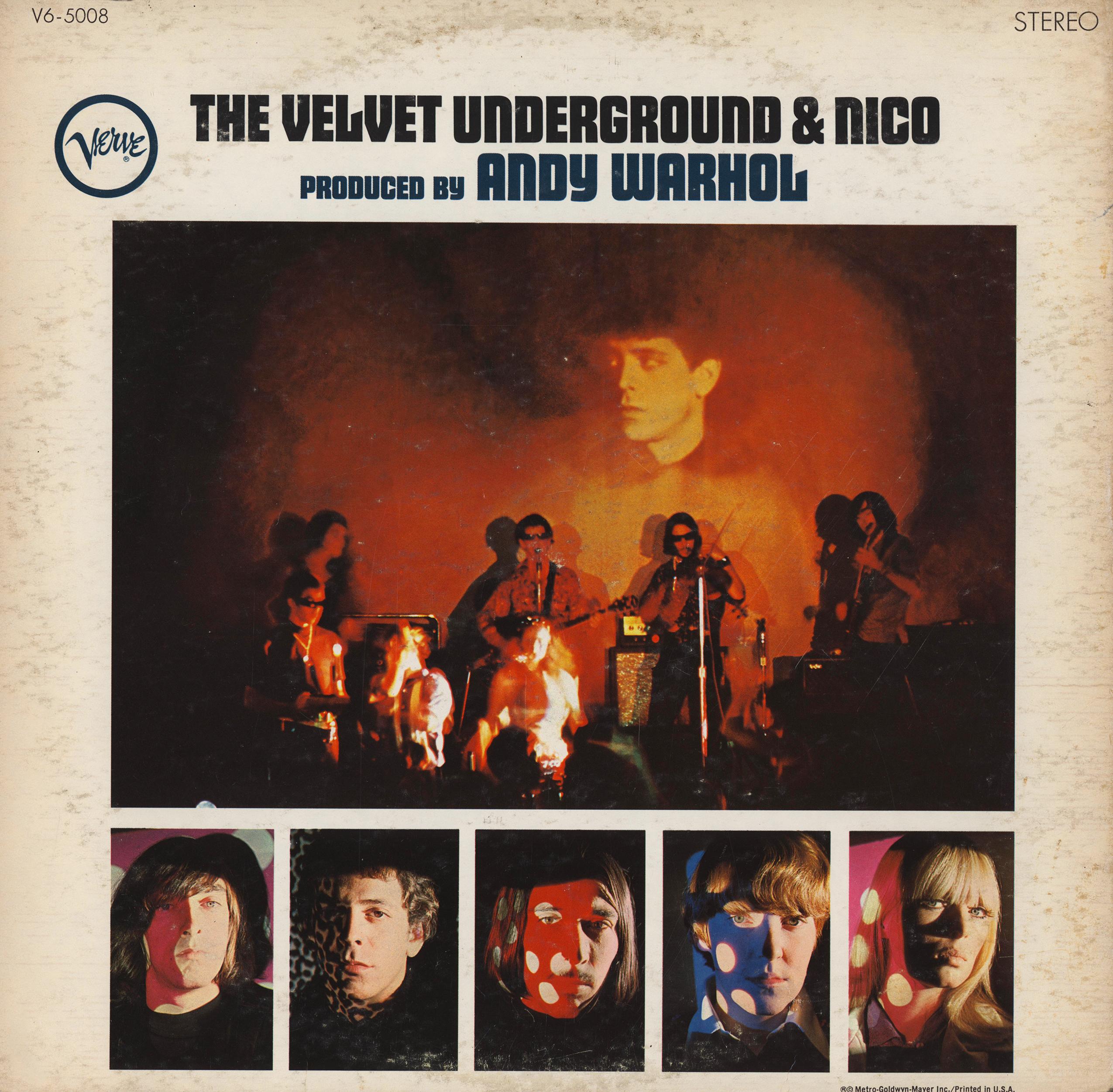 Revêtement banane Warhol : Nico & The Velvet Underground Vinyl Record 1