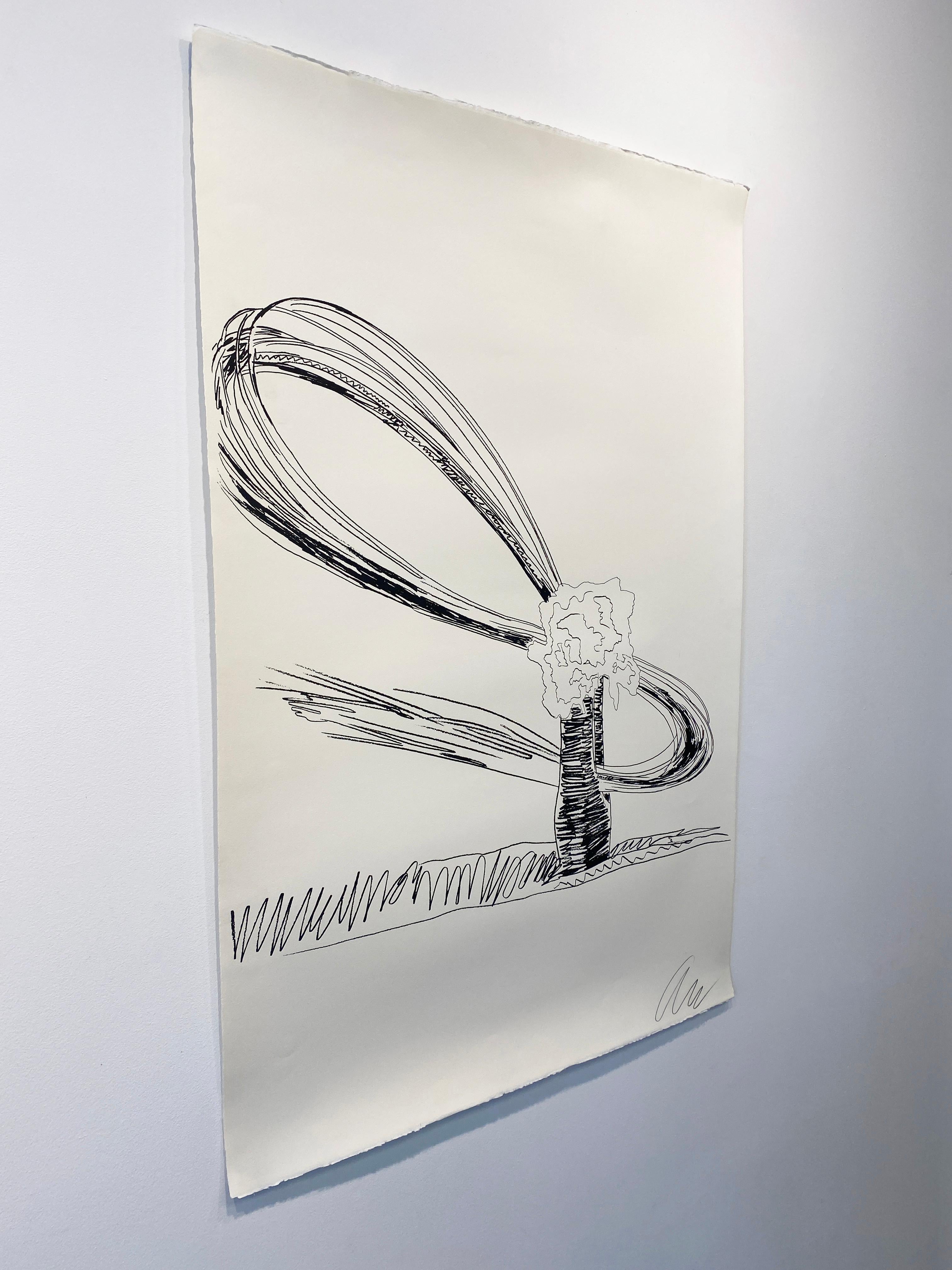 Serigrafia originale in bianco e nero di Andy Warhol 