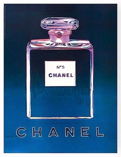Vintage Warhol, Chanel (Blue), Chanel Ad Campaign