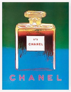 Warhol, Chanel (Green/Blue), Chanel Ad Campaign (after)