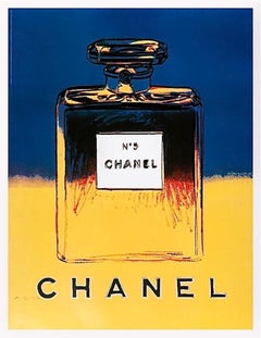 Vintage Warhol, Chanel (Yellow/Blue), Chanel Ad Campaign (after)
