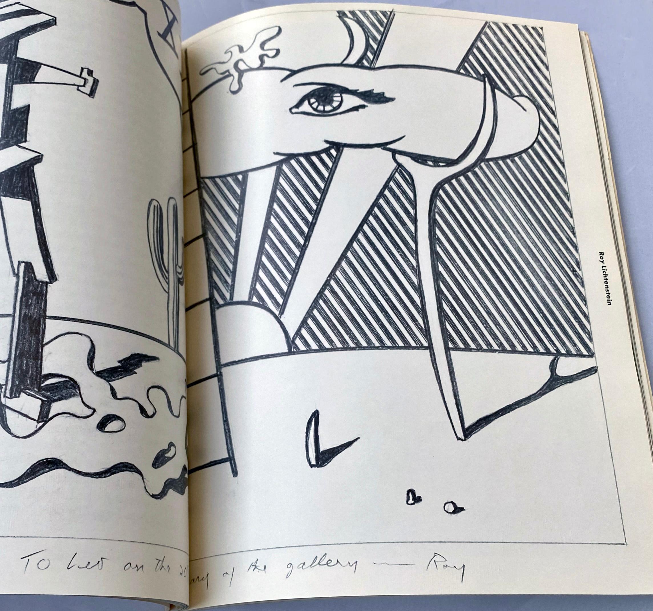 Leo Castelli : vingt ans
Galerie Leo Castelli, New York, 1977 
Édité par Susan Brundage et Janelle Reiring
Catalogue à couverture souple
OCLC : 9830954

Andy Warhol, couverture des années 1970, 