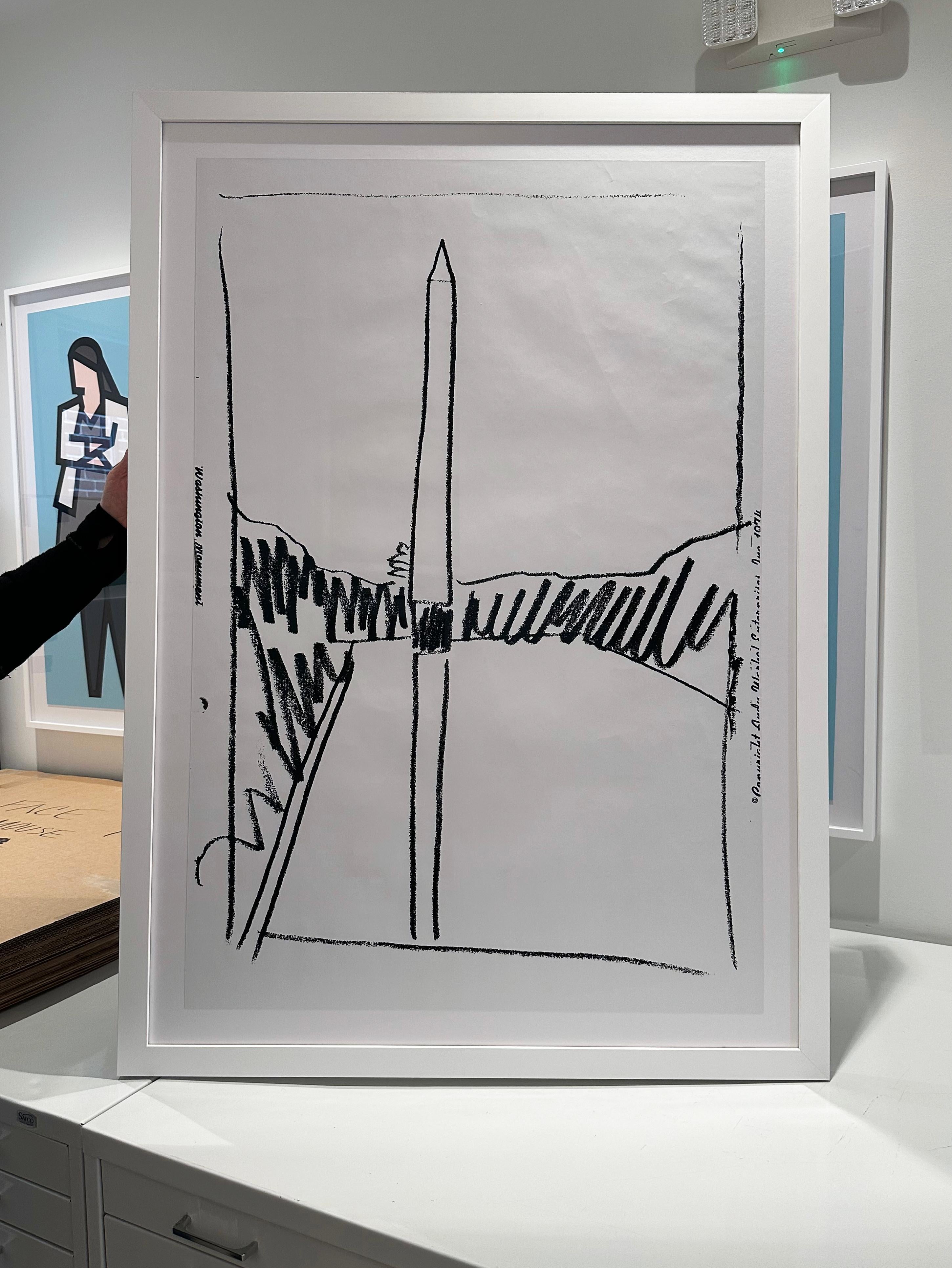 Monumento a Washington - Print Arte pop de Andy Warhol