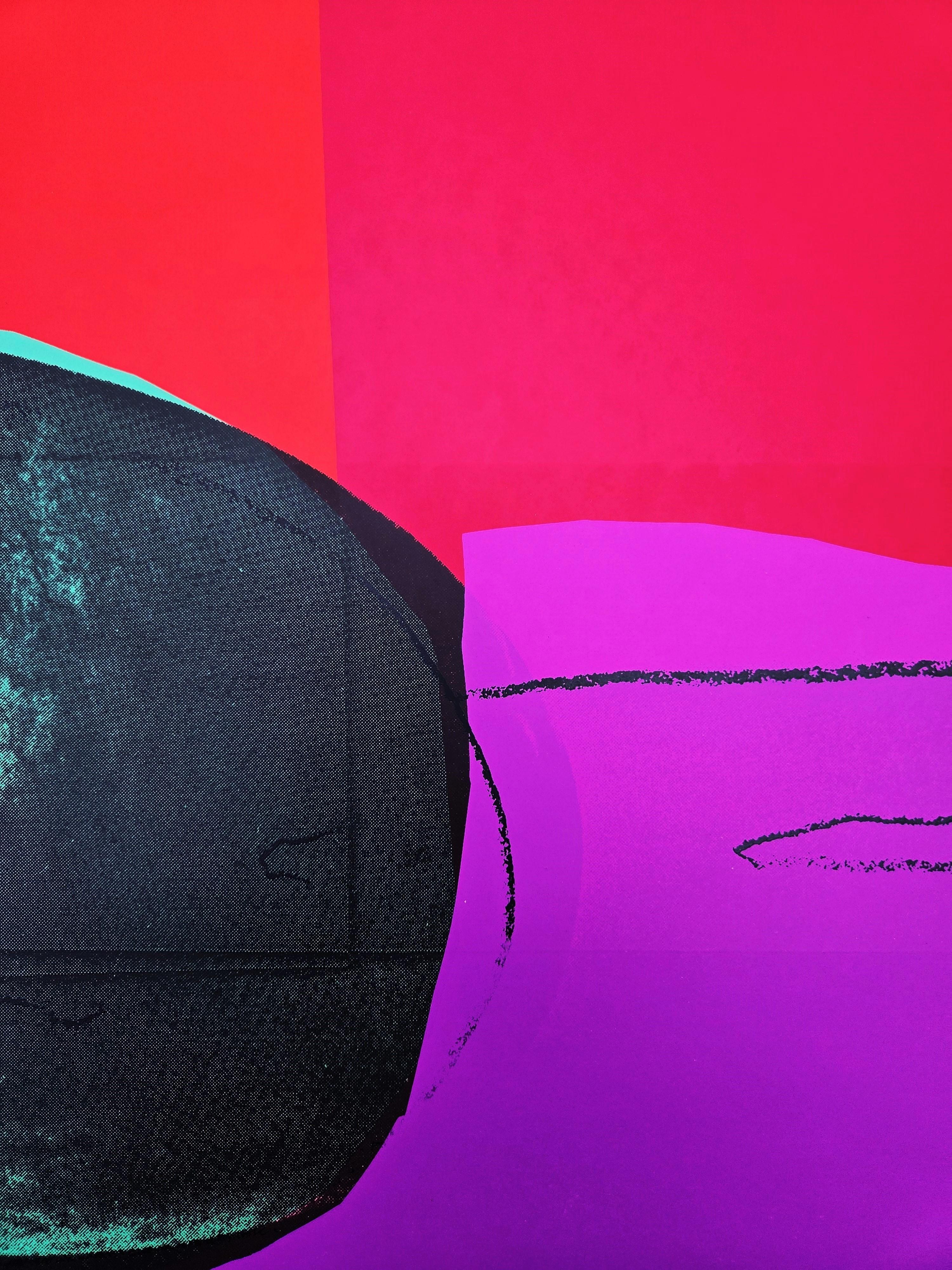 Watermelon /// Andy Warhol Space Fruit Still Lifes Pop Art Screenprint Food Art For Sale 9