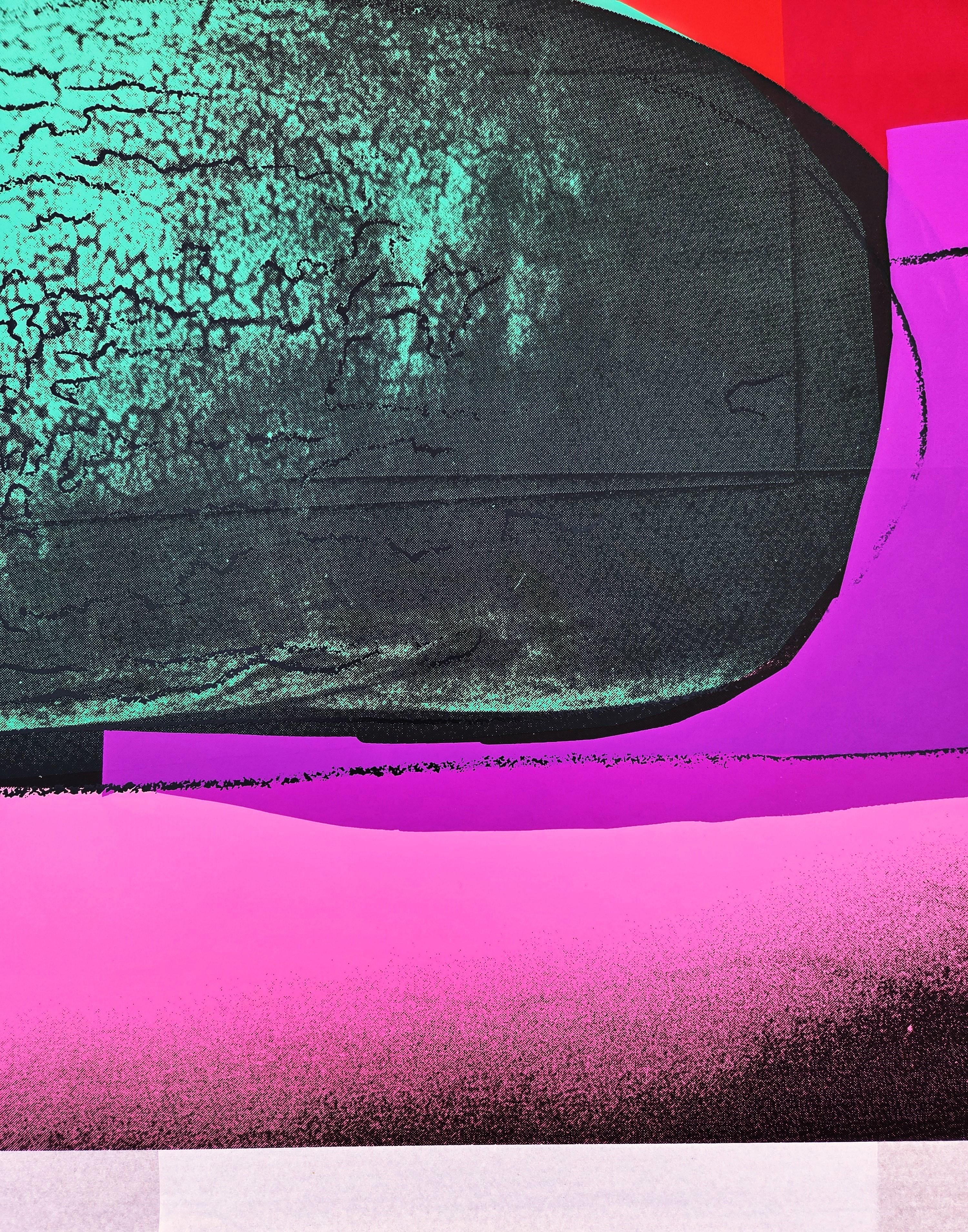 Watermelon /// Andy Warhol Space Fruit Still Lifes Pop Art Screenprint Food Art For Sale 8
