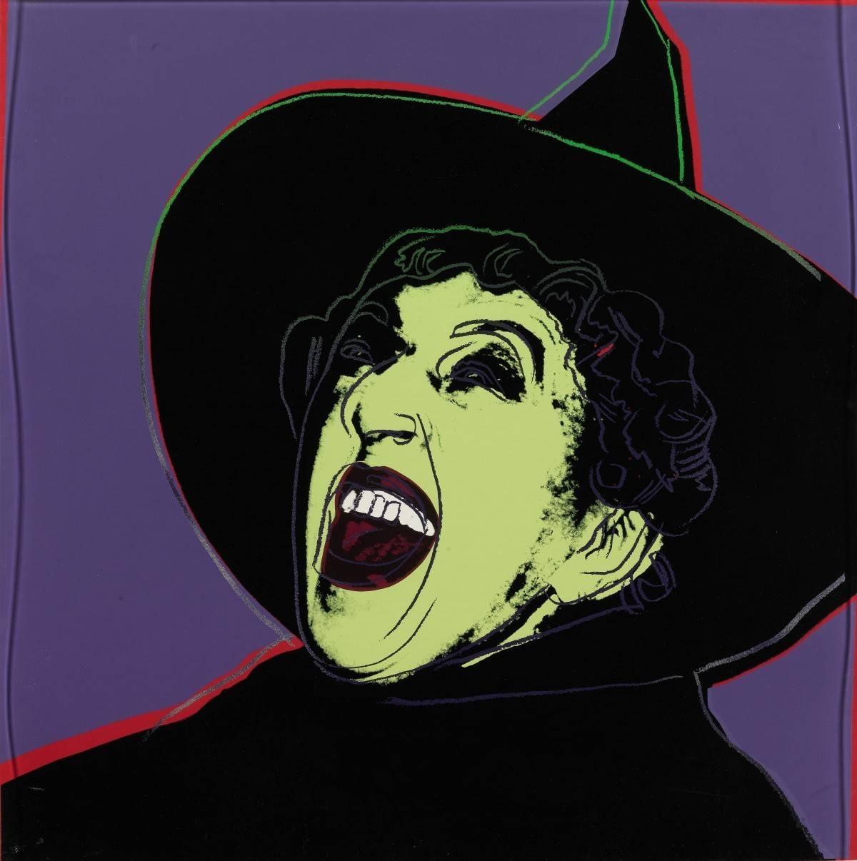 Andy Warhol Portrait Print - Witch (FS II.261)