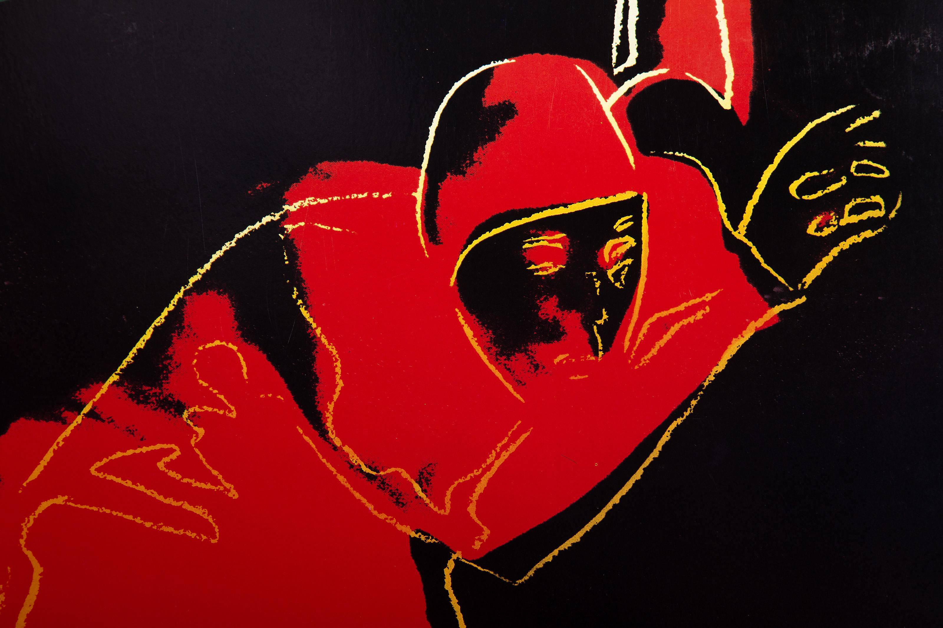 XIVe Jeux olympiques d'hiver, affiche pop art d'Andy Warhol en vente 2