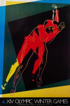 XIV Olympic Winter Games, Pop Art Poster by Andy Warhol