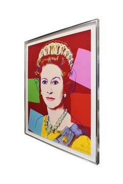 Andy Warhol "Queen Elizabeth II" Screenprint 1985 'Signed and Numbered'
