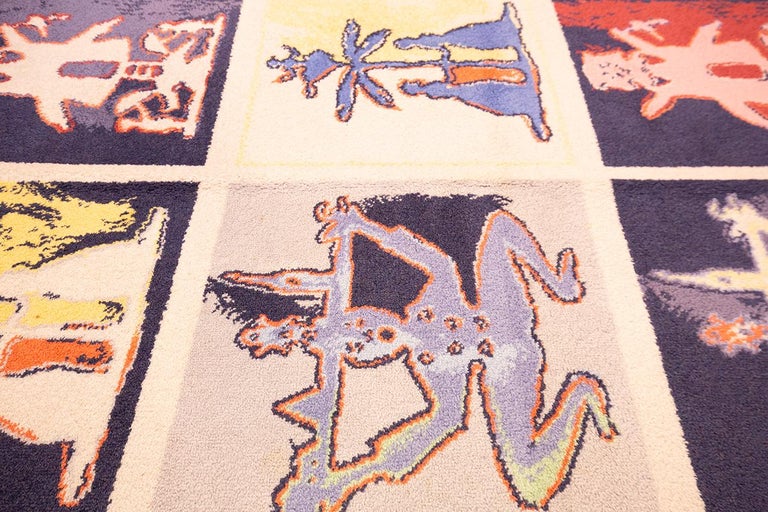 Andy Warhol Rug Hand-Tufted Iconic Pop Art Design For Sale at 1stDibs