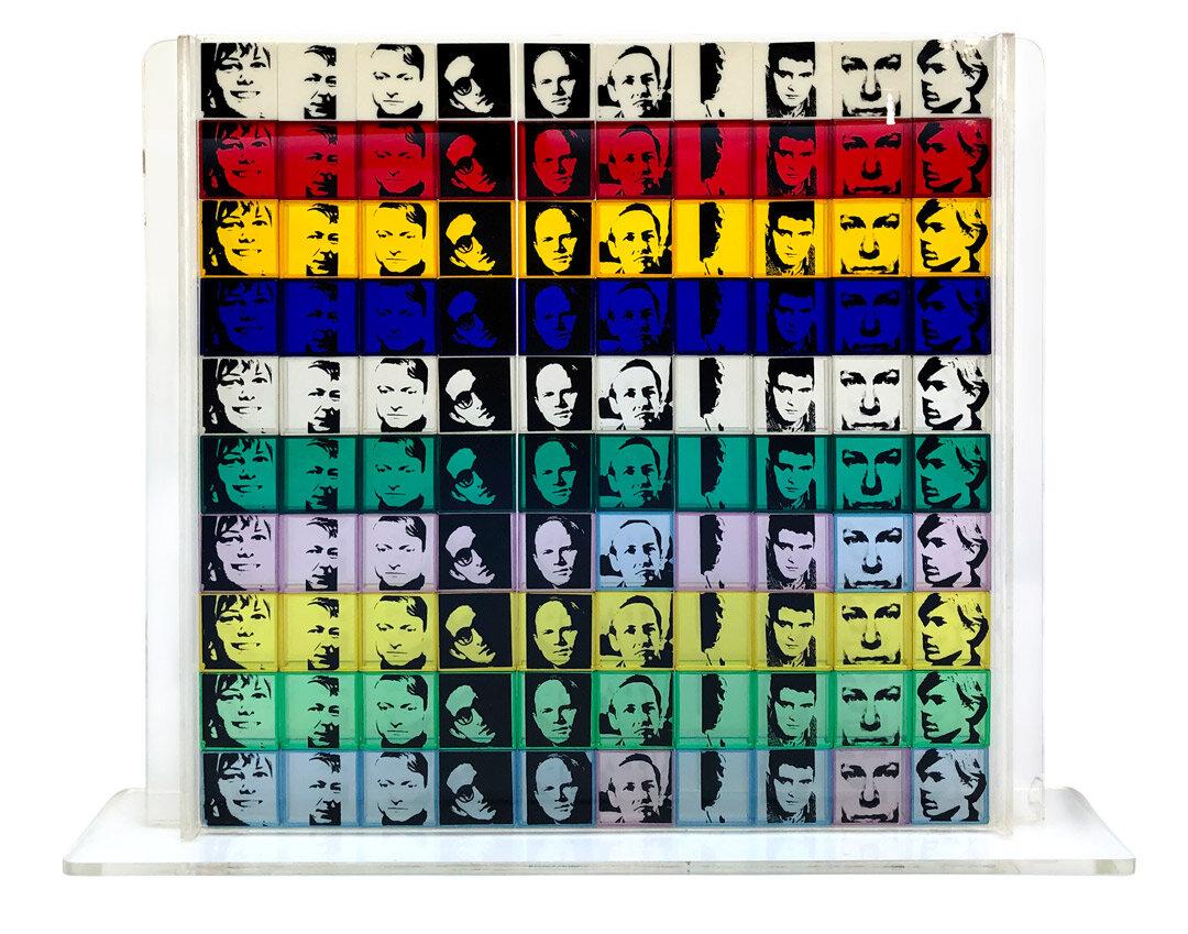 Andy Warhol Abstract Sculpture - Portraits of the Artists F&S II.17