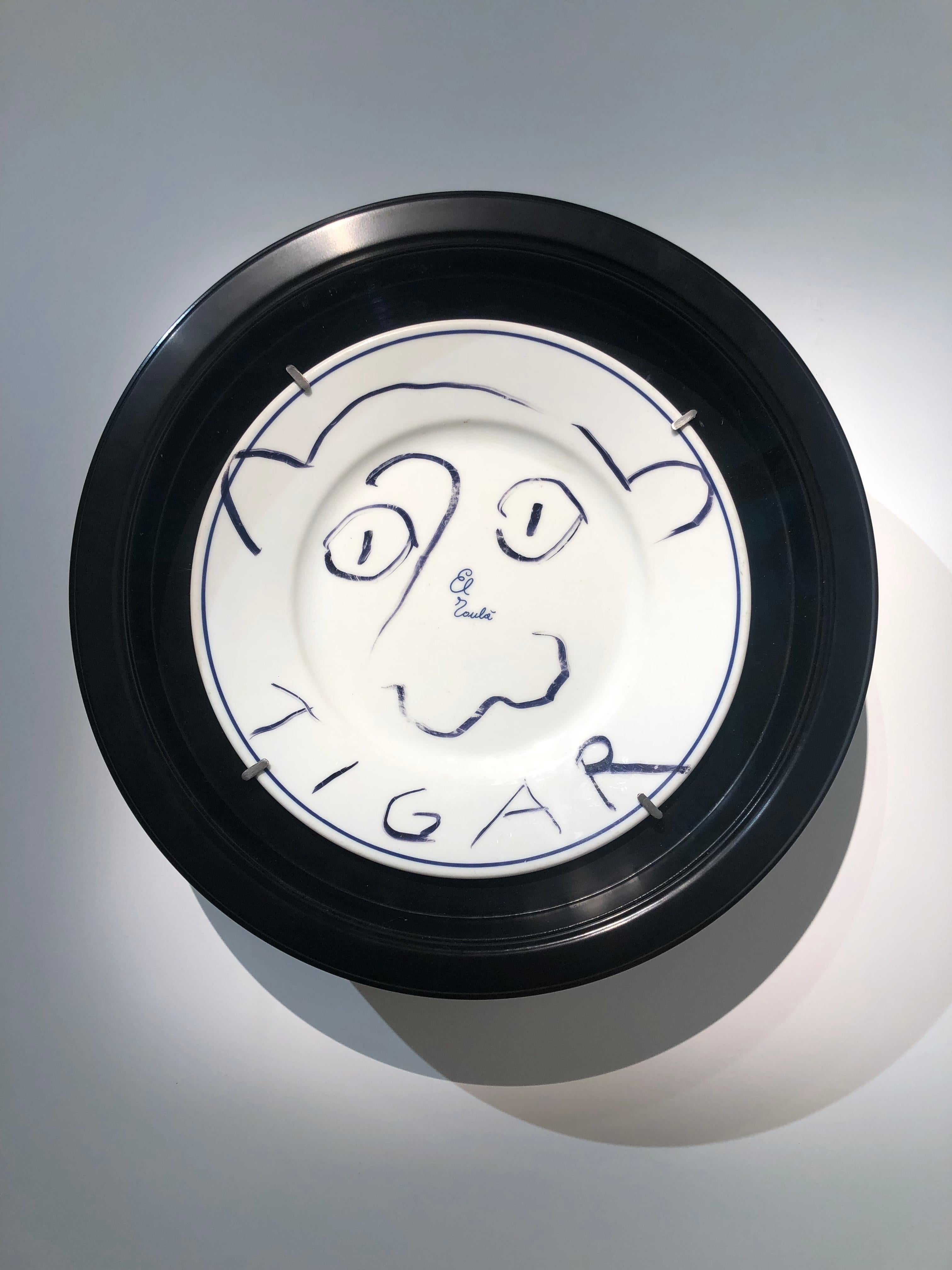 Tigar, Andy Warhol, American Art, Post-War, Unique piece, Porcelain, 1980's  2