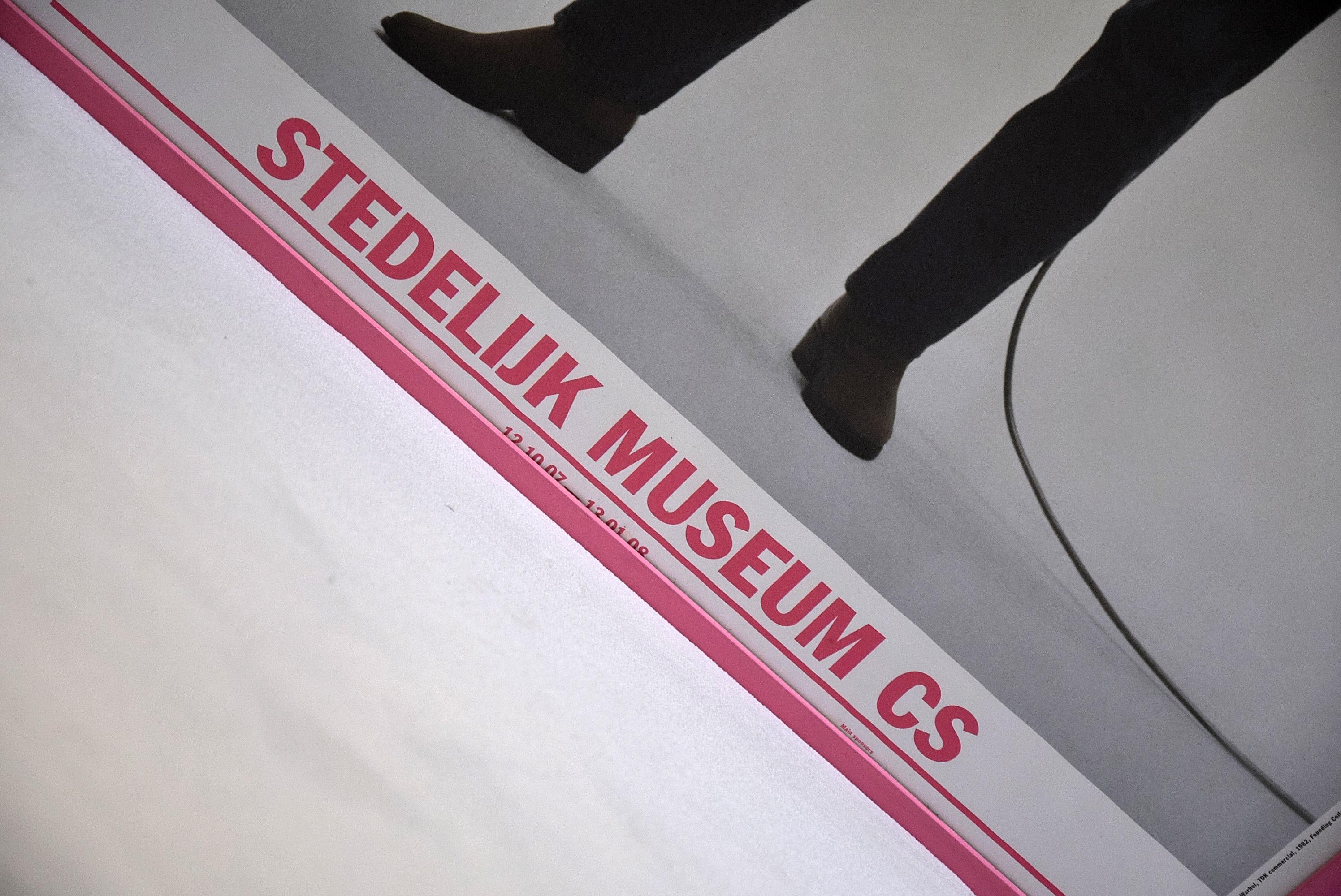 Andy Warhol Stedelijk Museum Amsterdam Poster, 2007 In Good Condition In Weesp, NL