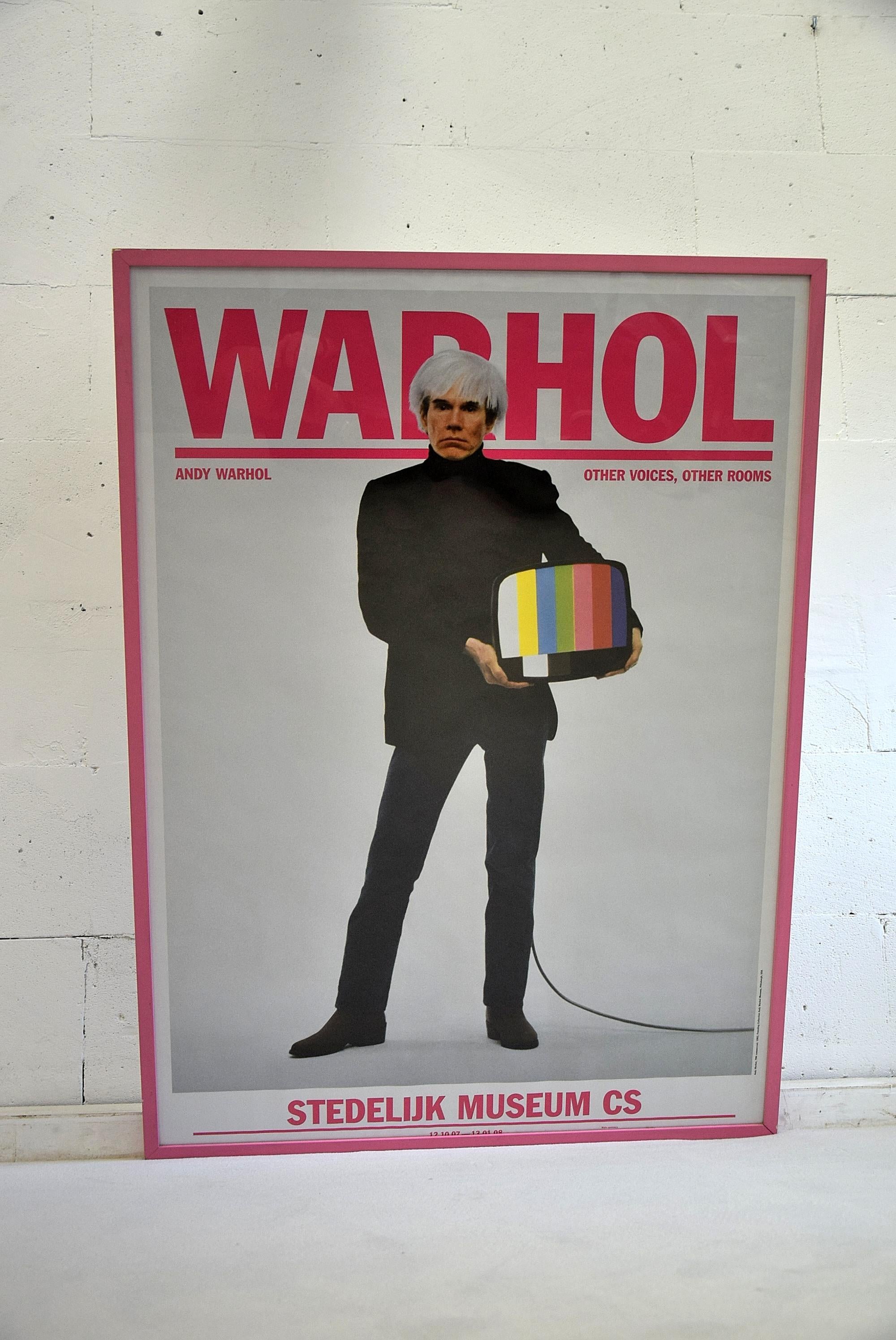 Contemporary Andy Warhol Stedelijk Museum Amsterdam Poster, 2007