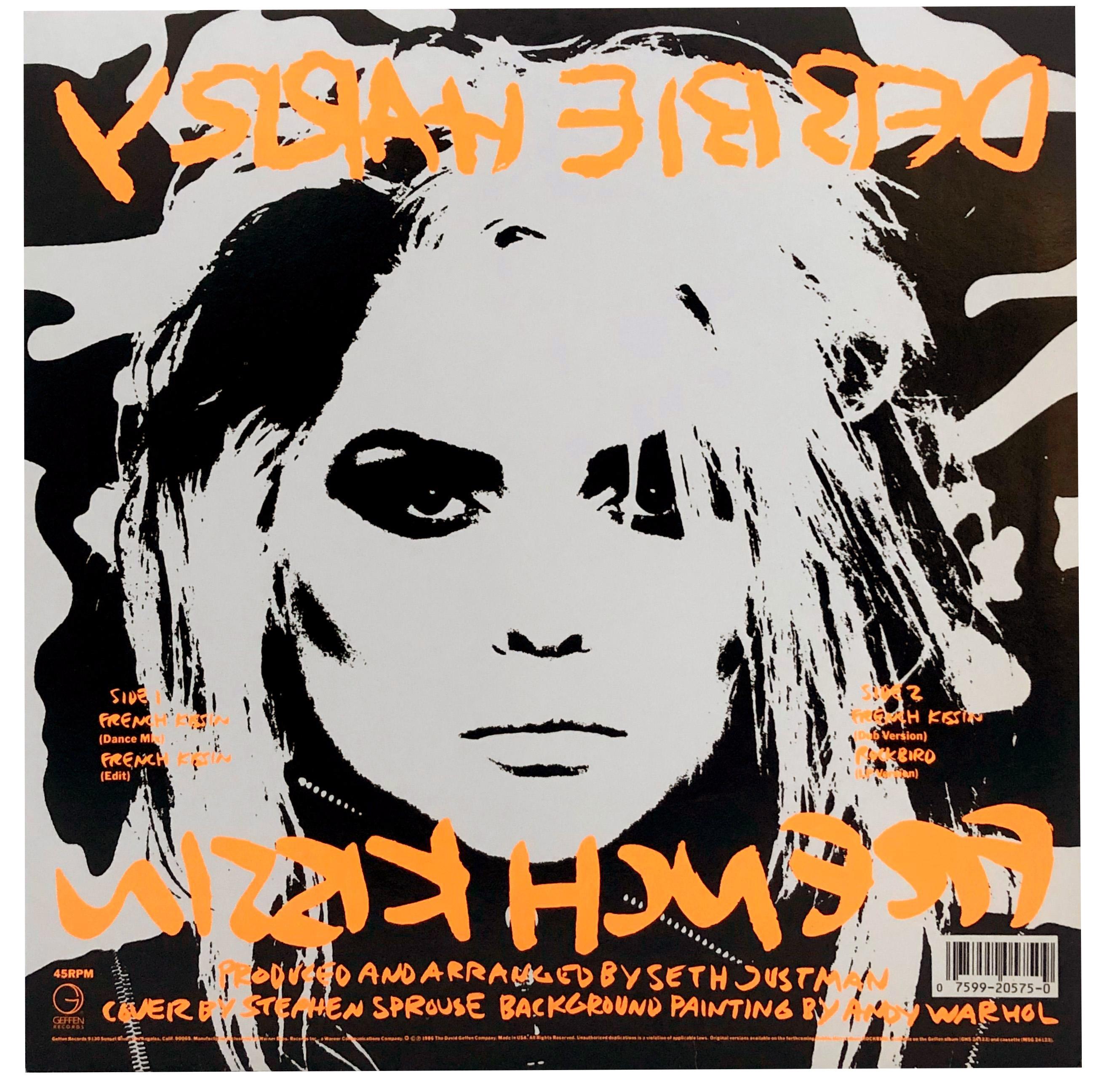 Andy Warhol Stephen Sprouse copertina del disco (Warhol Debbie Harry) In condizioni buone in vendita a Brooklyn, NY