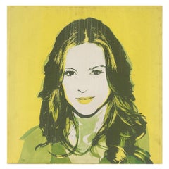 Retrato Pop Art estilo Andy Warhol de Patricia Arquette, Giclee sobre lienzo