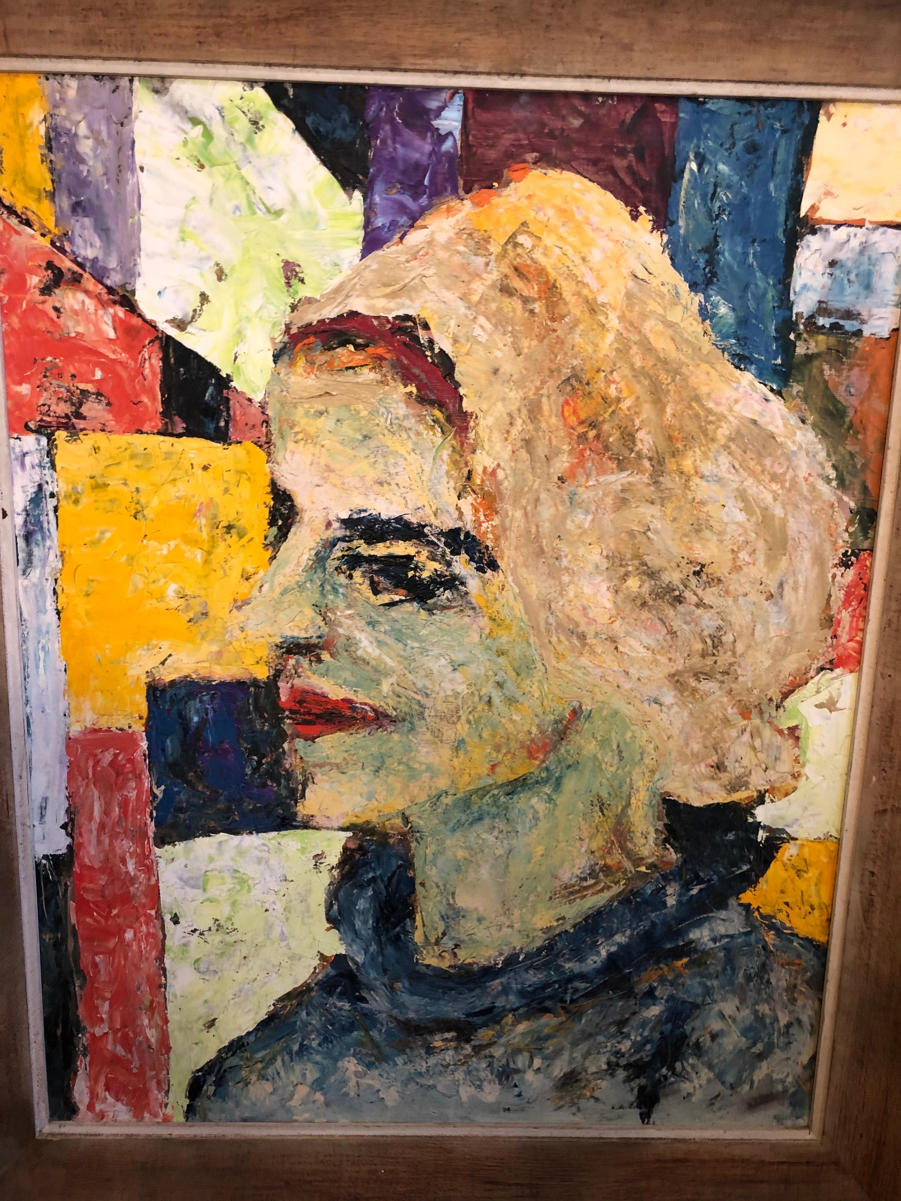 Andy Warhol-Stil Porträt einer Frau im Angebot 6