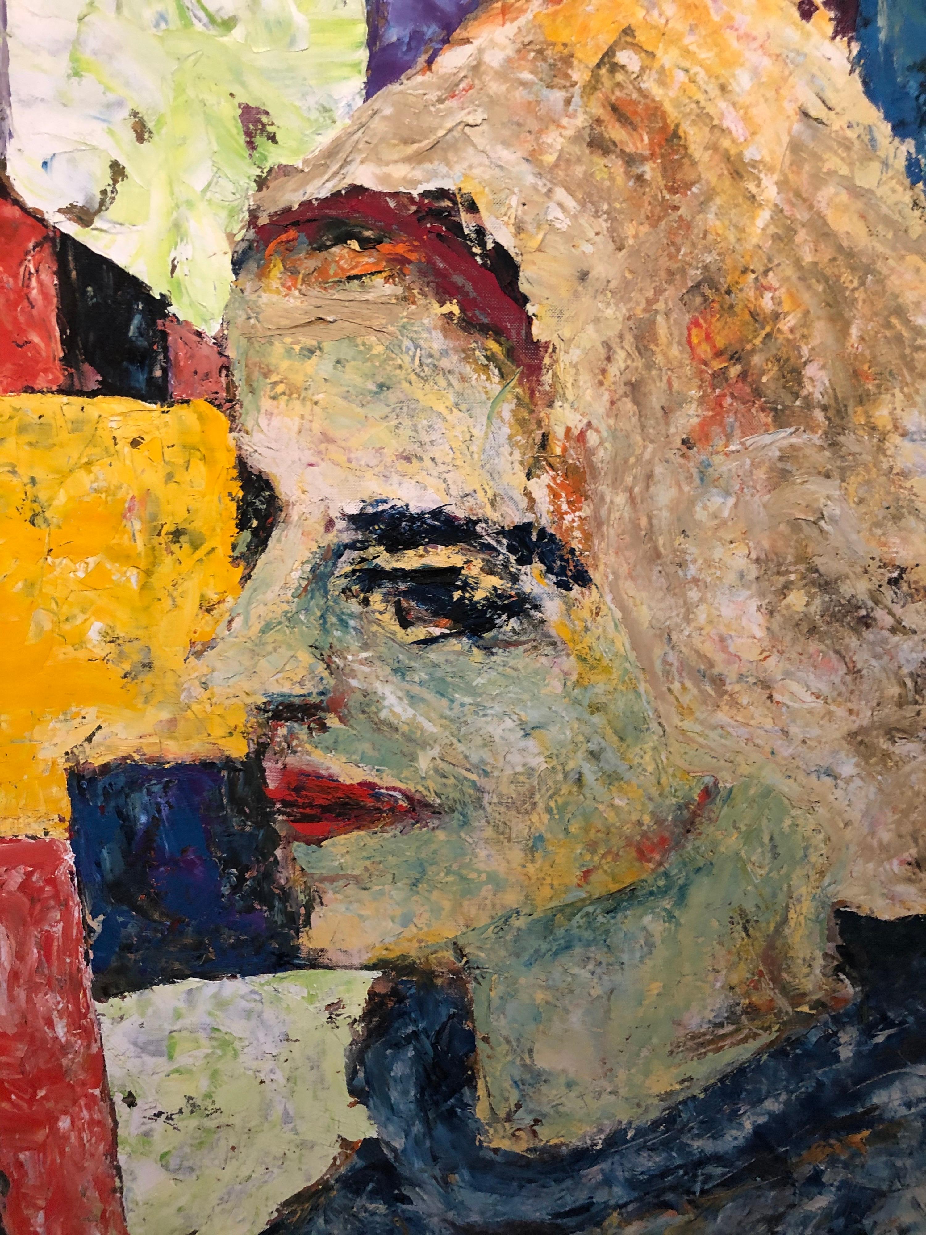 Andy Warhol-Stil Porträt einer Frau im Angebot 7