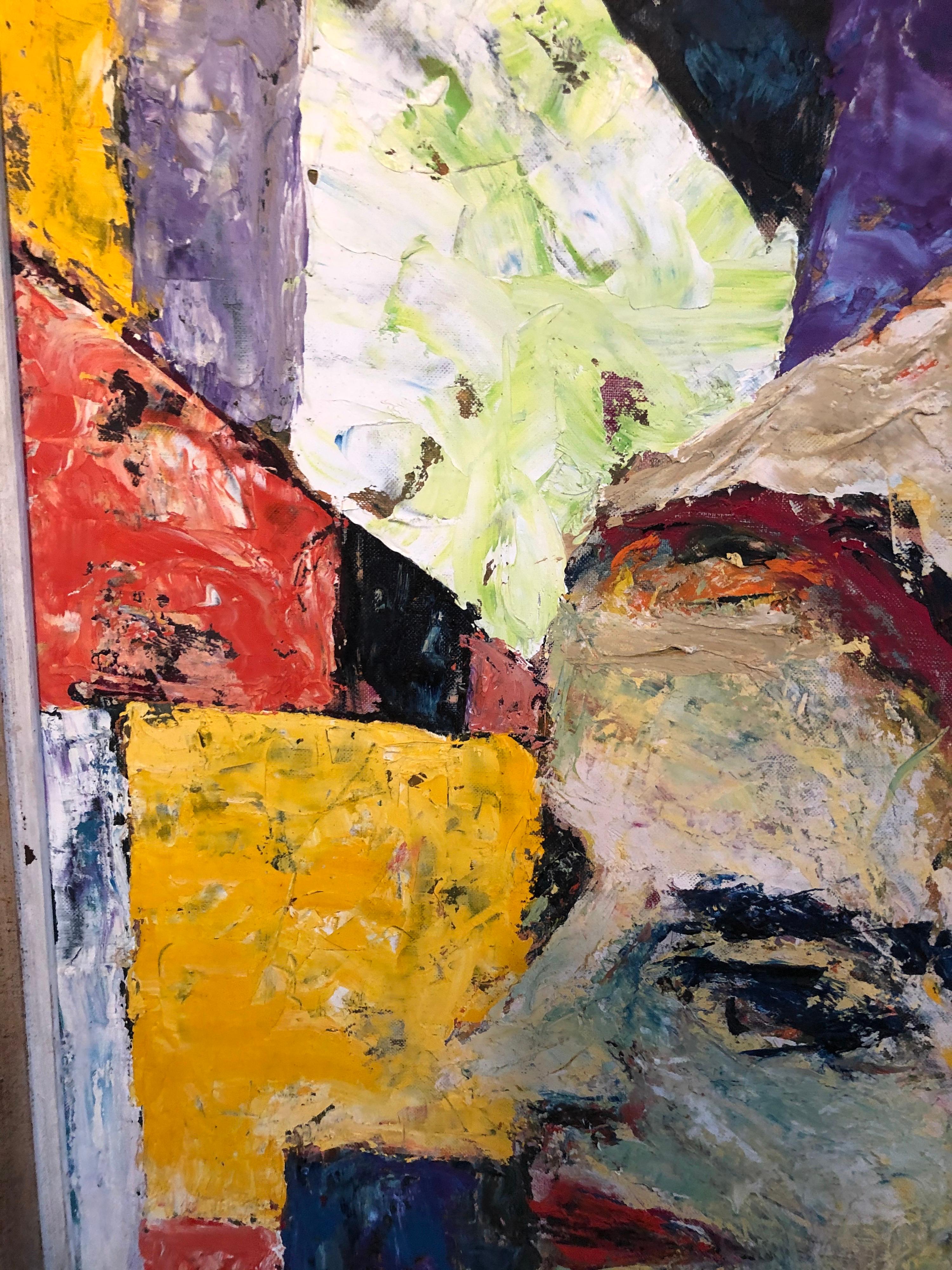Ritratto di donna ad impasto della metà del secolo in vendita 8