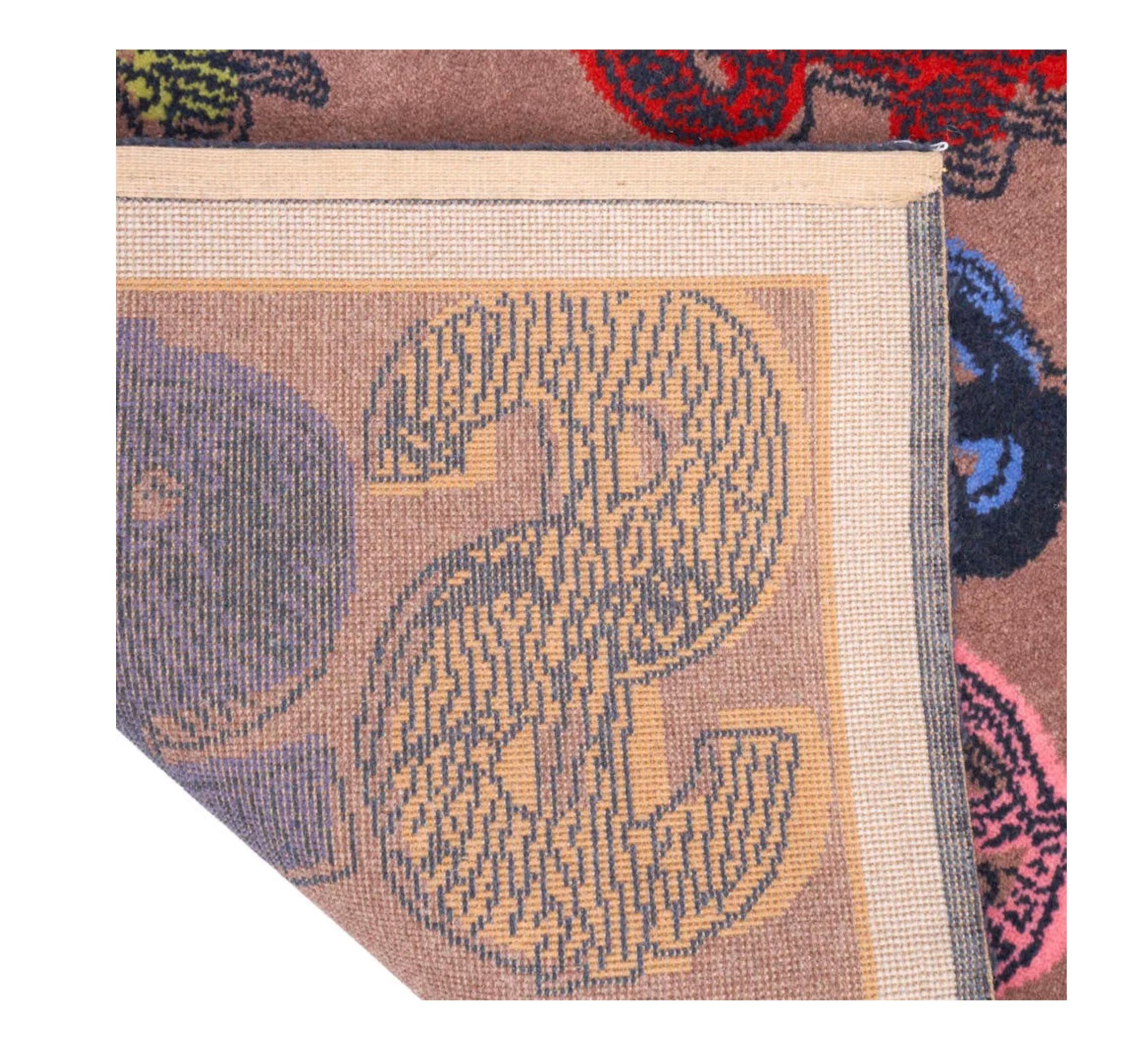 Danish Andy Warhol-US Dollar Sign Rug For Sale