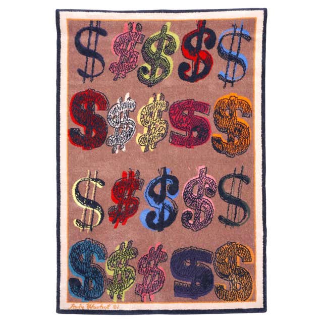 Warhol Rug Cowhide Rug For Sale at 1stDibs