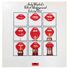Andy Warhol Velvet Underground record art