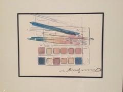 Andy Warhol “Watercolor Paint Kit with Brushes”