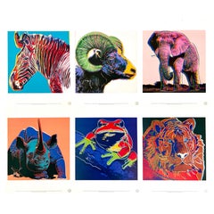 Andy Warhol's Endangered Species Prints by Neues Publishing Co., 1989
