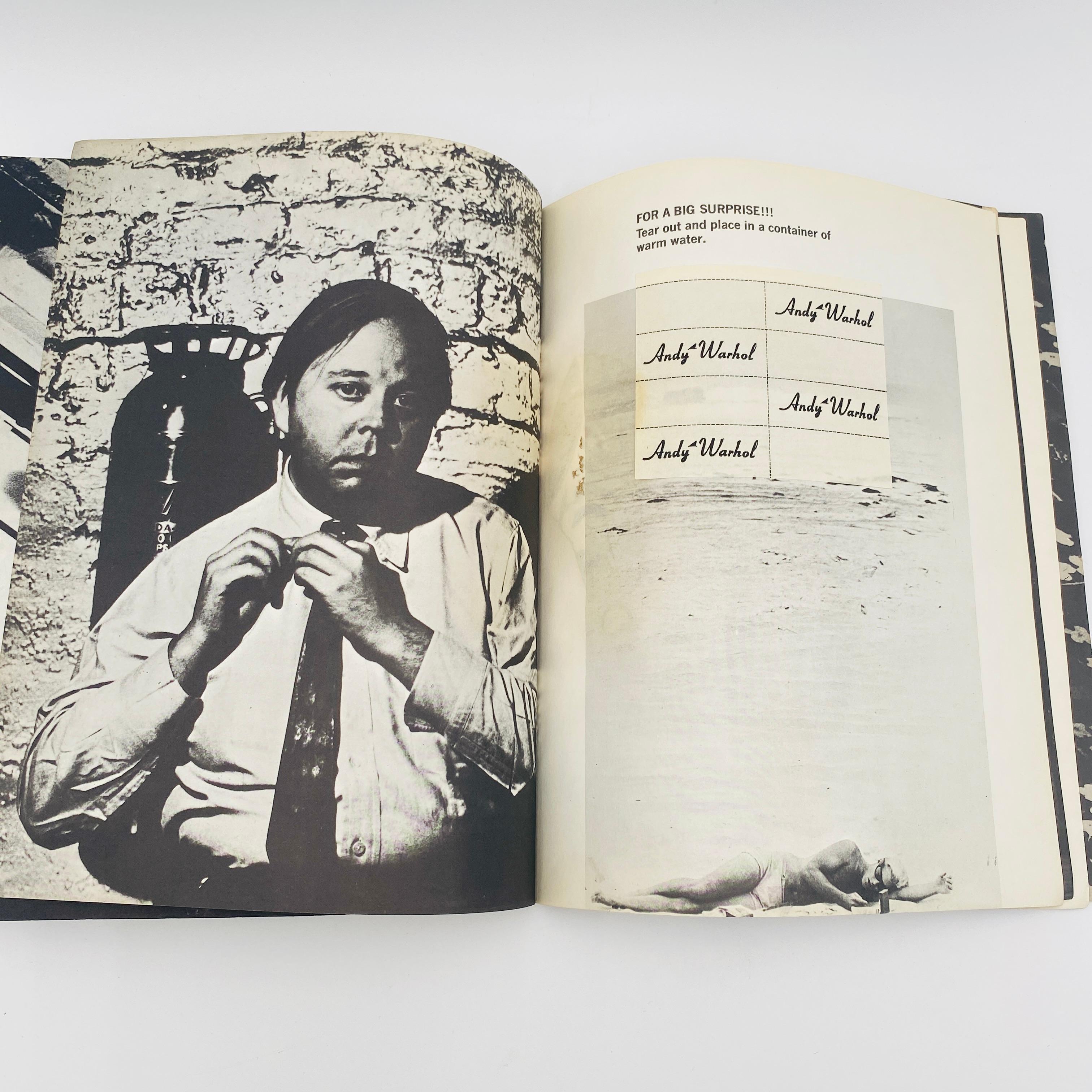 Index d'Andy Warhol (livre), première impression 1967 en vente 6