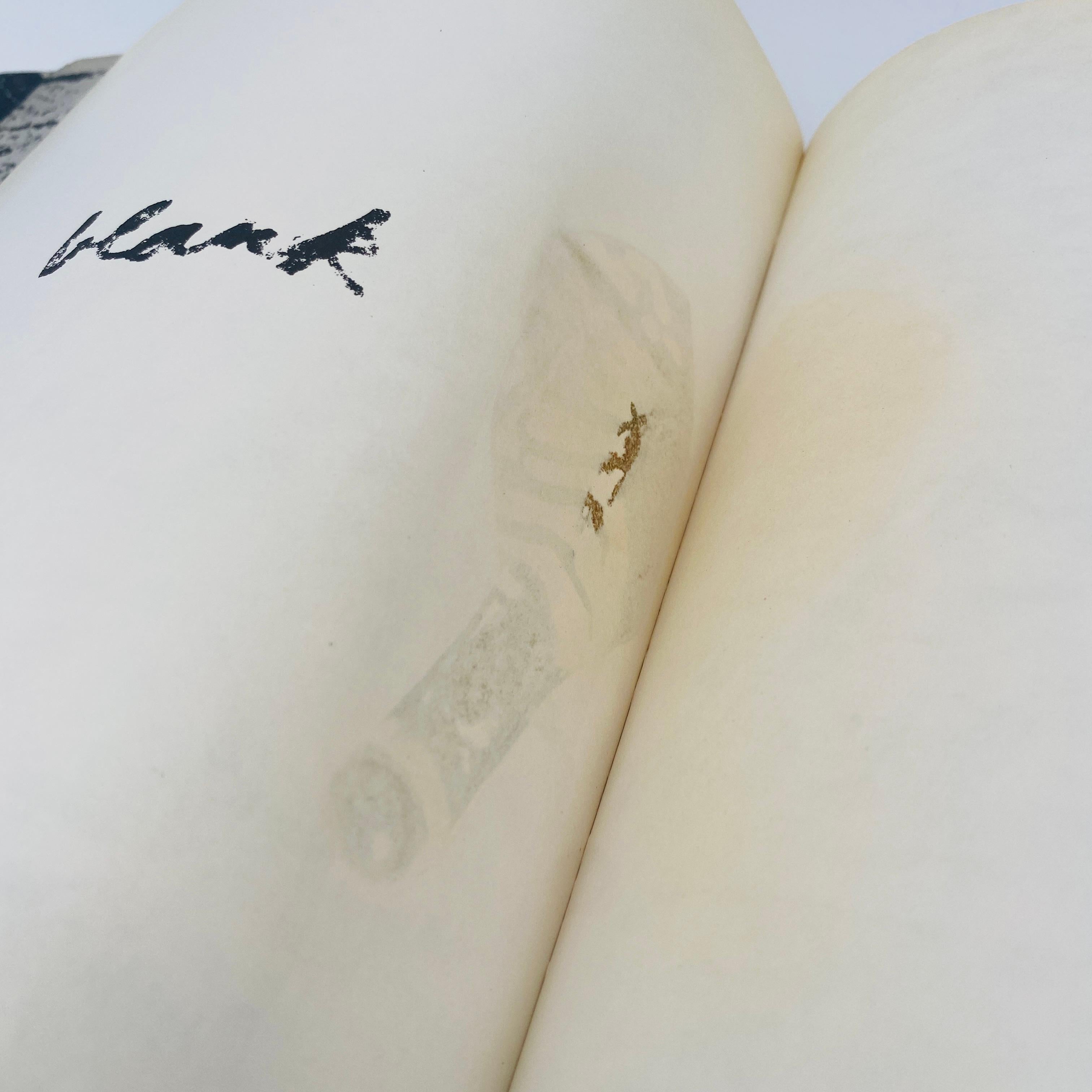 Index d'Andy Warhol (livre), première impression 1967 en vente 7