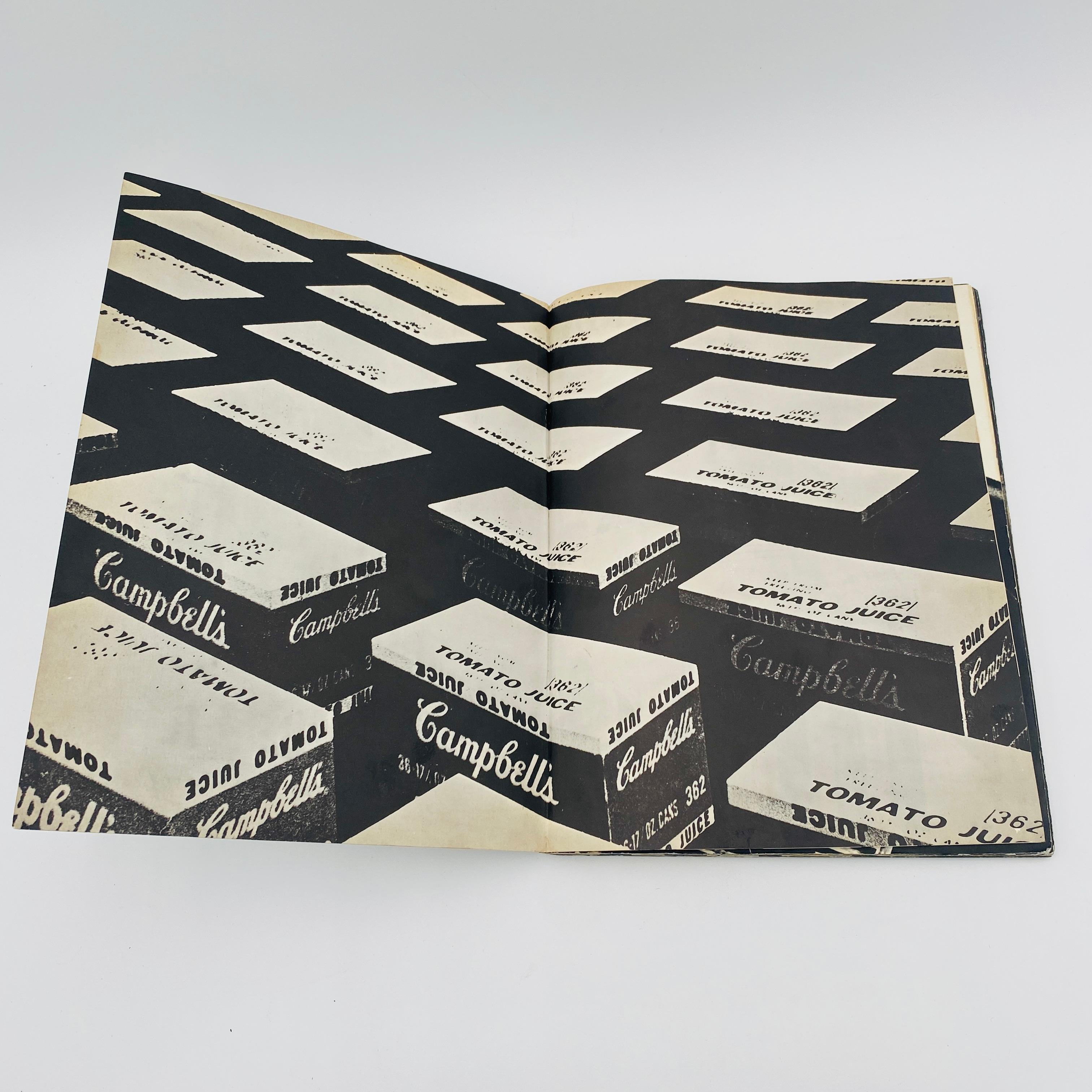Index d'Andy Warhol (livre), première impression 1967 en vente 8