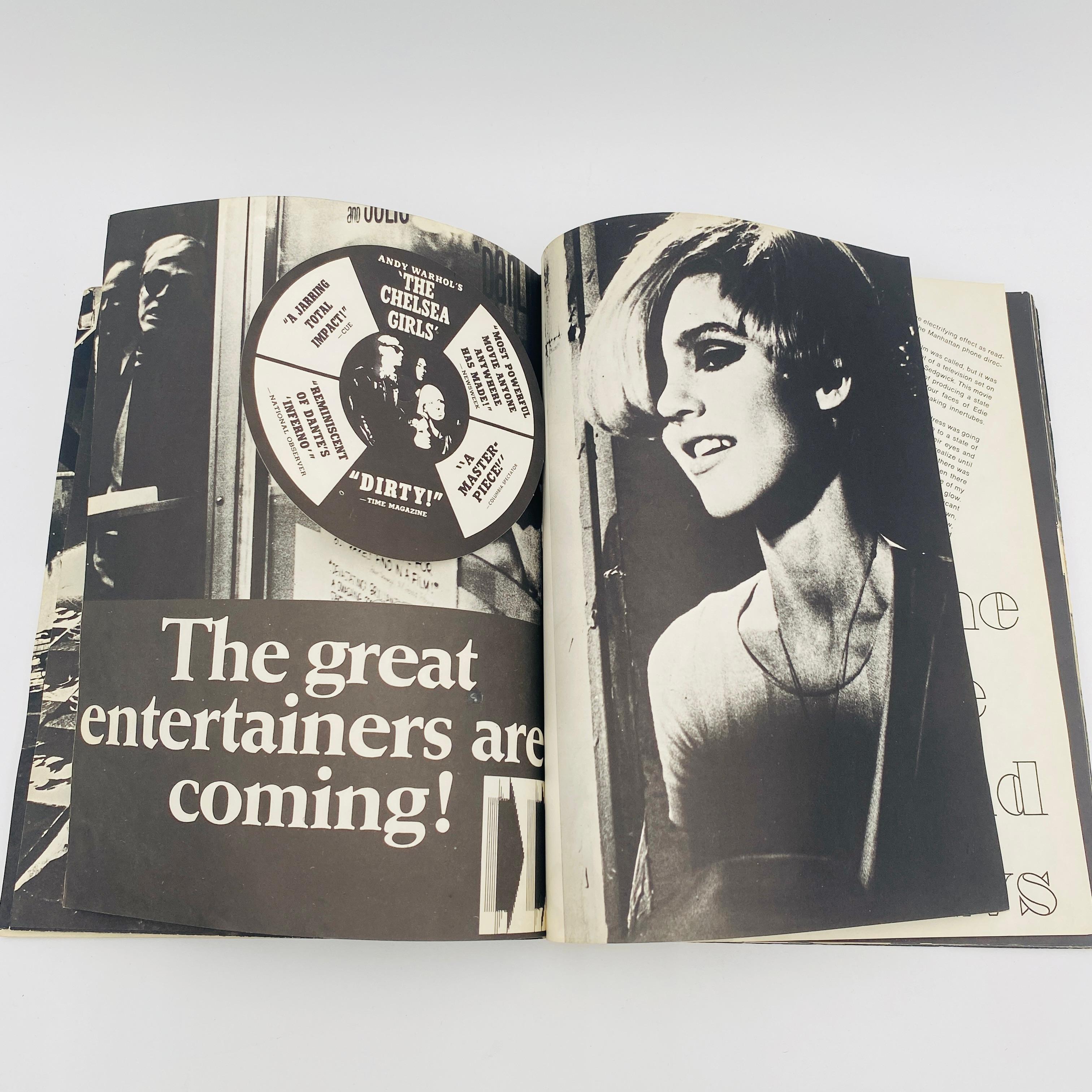 Index d'Andy Warhol (livre), première impression 1967 en vente 1