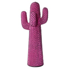 Skulptur von Andy Warhol x Gufram, Kaktusrosa Garderobenständer, Skulptur