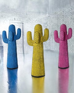 Andy’s Cactus Yellow Coat Racks Sculpture by Andy Warhol x Gufram
