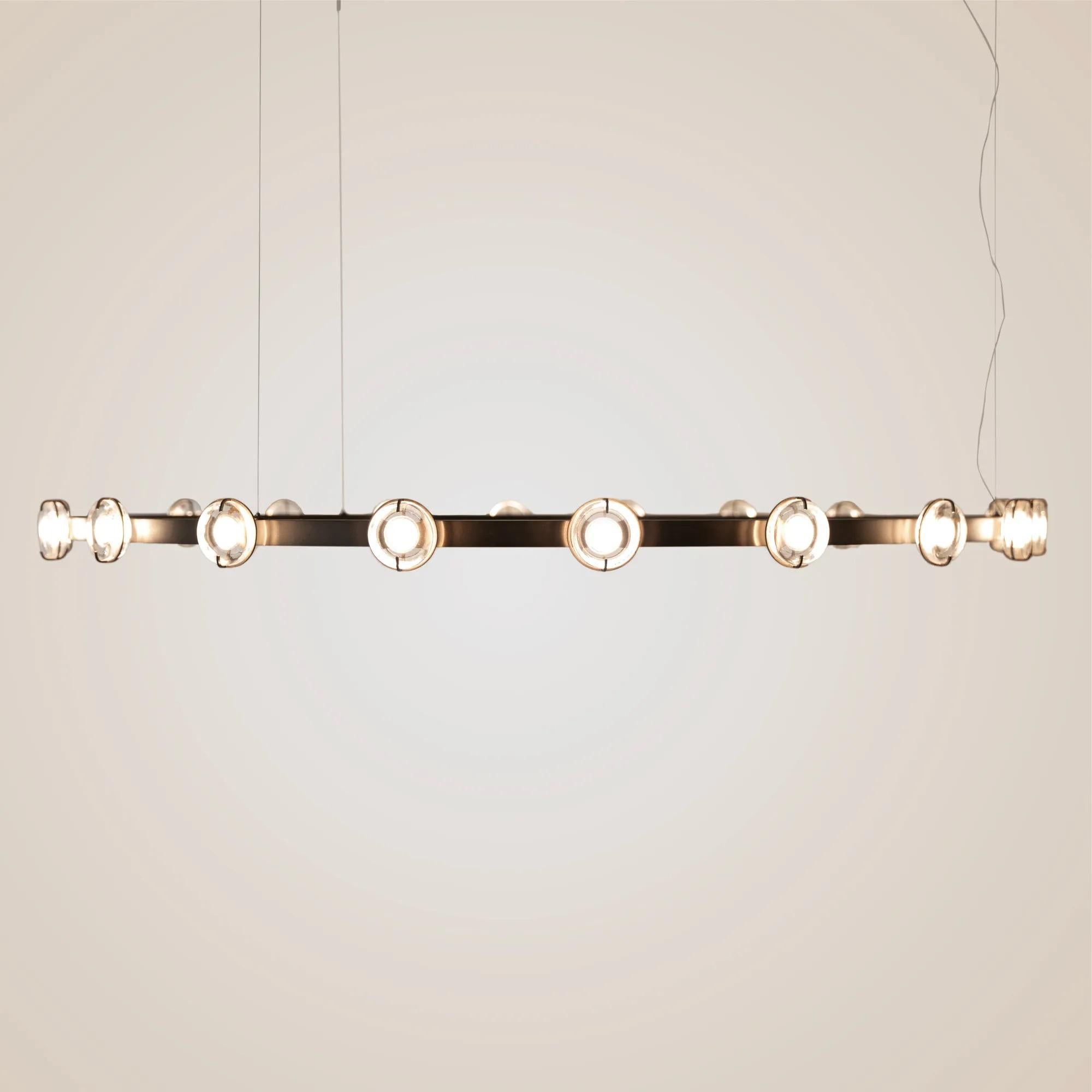 Lampada a sospensione Anel 120 di WJ Luminaire in vendita 1