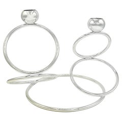 Candelabro Anelli de 2 brazos by Itamar Harari
