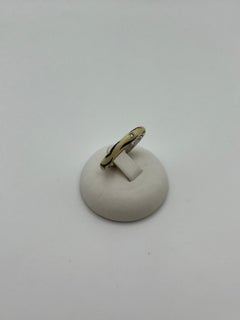 Bague en argent 925 avec émail noir et blanc et diamant naturel