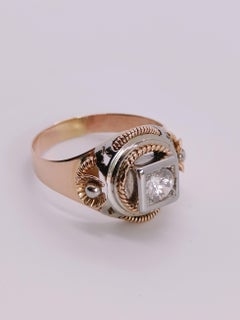 Anello antico in Oro 18k