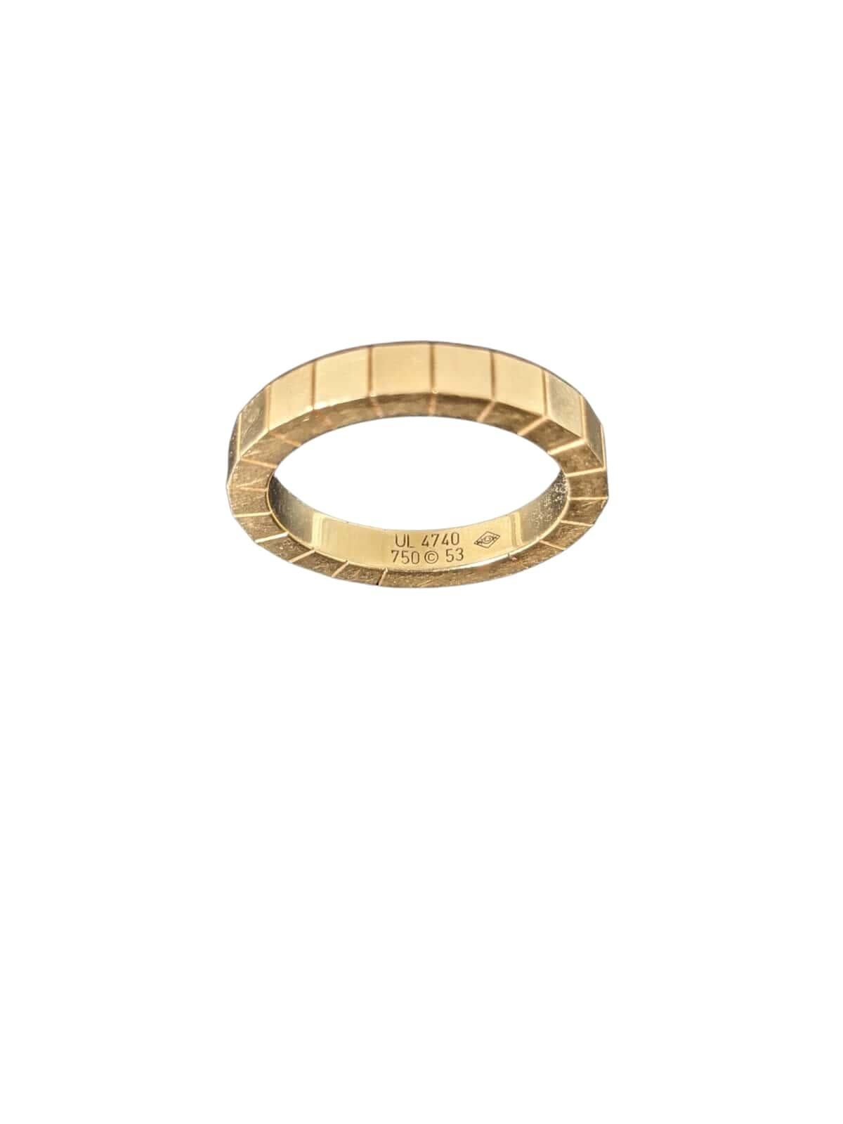 Cartier ring in 18kt yellow gold
Weight 6.30 grams
Measure IT 13 - 53
Misura US 6.25
