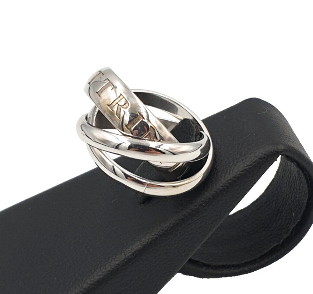 Anello Cartier Or, Amor et Trinity in oro bianco In Excellent Condition For Sale In Terni, IT
