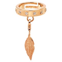 Feder Charme Ring